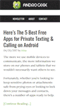 Mobile Screenshot of androgeek.com